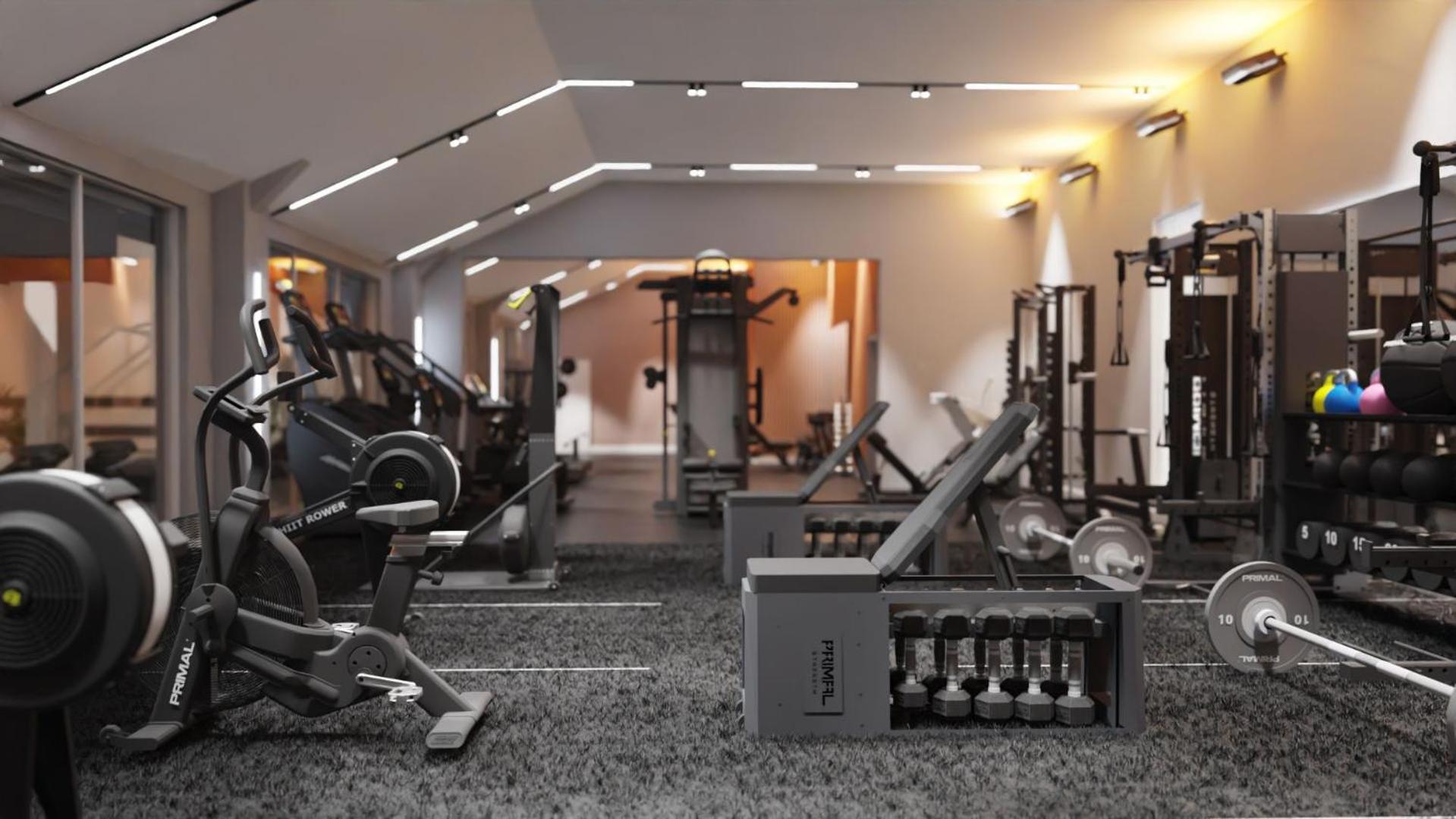 Mar Hall Golf & Spa Resort บิช็อปตัน ภายนอก รูปภาพ A typical gym